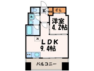 ステイシス博多駅前の物件間取画像